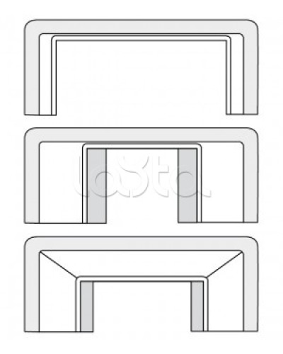 Набор адаптеров для миниканалов DKC 10133 в Волжском Аксессуары для кабель-канала Pintop.ru