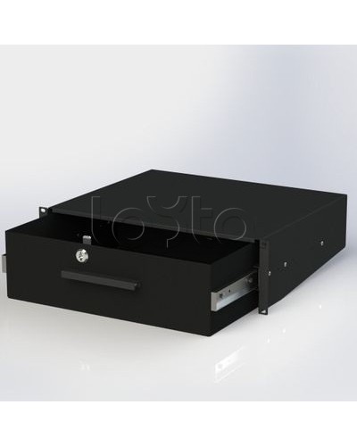 Ящик выдвижной с ключом RAL9005 DKC R5ITCPD2HEB в Волжском Крепежные изделия Pintop.ru