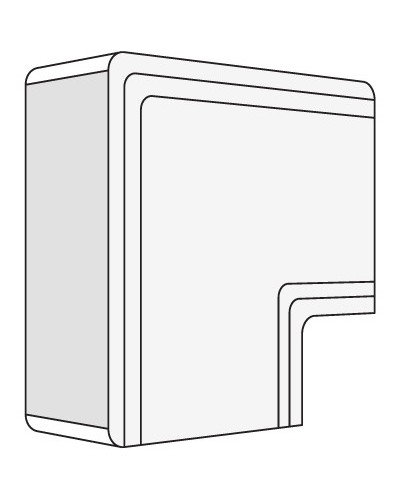 Угол плоский NPAN 120x40 DKC 01742 в Волжском Аксессуары для кабель-канала Pintop.ru