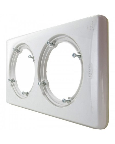 Рамка 2 поста IP44, белая Celiane Legrand 069072 в Волжском Аксессуары для кабель-канала Pintop.ru