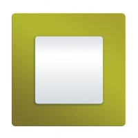 Рамка 1 пост Etika зеленый папоротник Legrand 672541